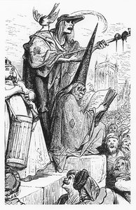 Les musiciens mendiants, illustration de 
